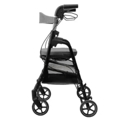 W4 rollator / indkøbsvogn - Blå