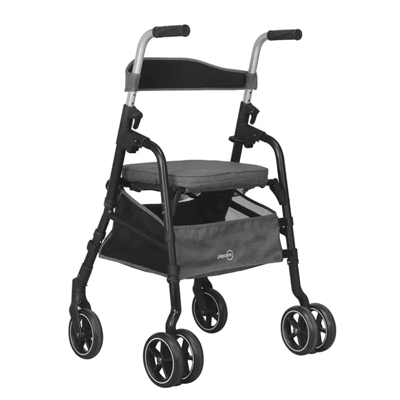 W05 rollator / indkøbsvogn - Blå